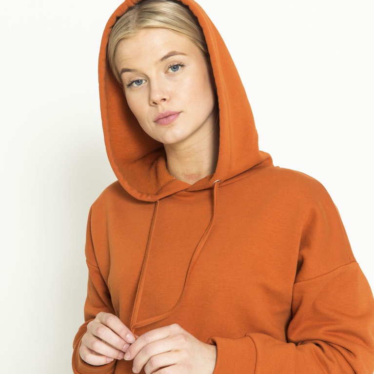 Cropped hood "Peach" Cropped hood "Peach"